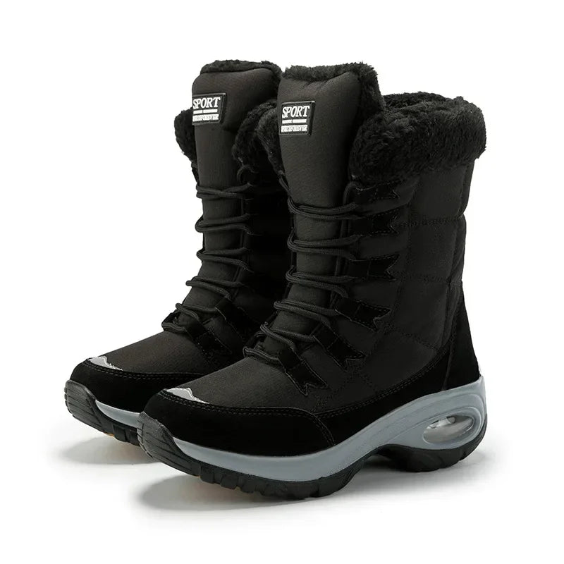 Women Boots High Quality Warm Snow Boots - 6