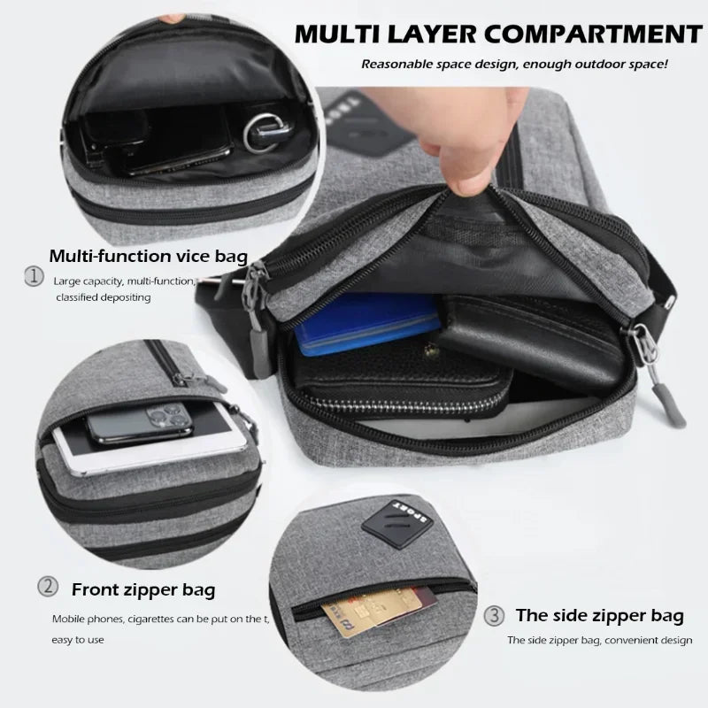 Crossbody Shoulder Bags Men - 3