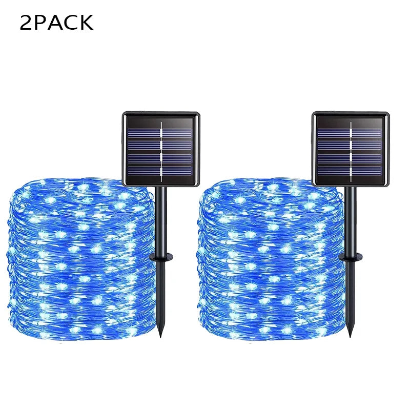 Extra-Long Solar String Lights Outdoor - 11
