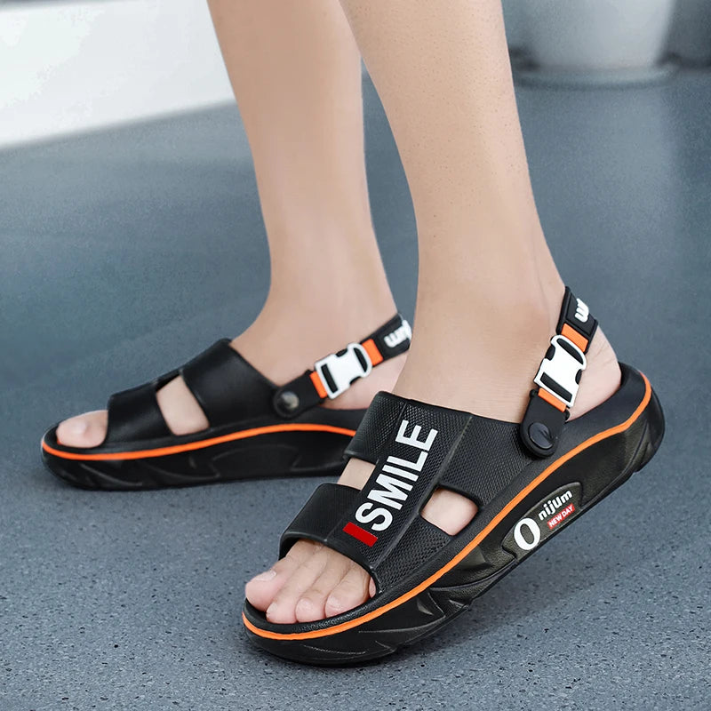 2025 men’s massage slippers soft indoor outdoor beach sandals slides clogs casual home shoes for men and women 2