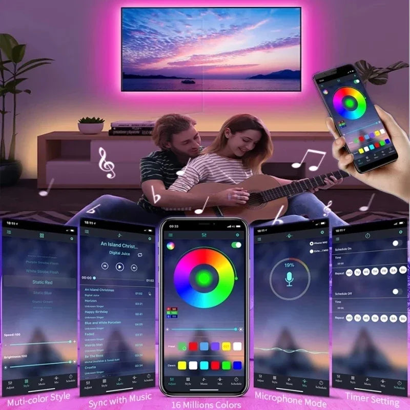 USB LED Strip Lights -4