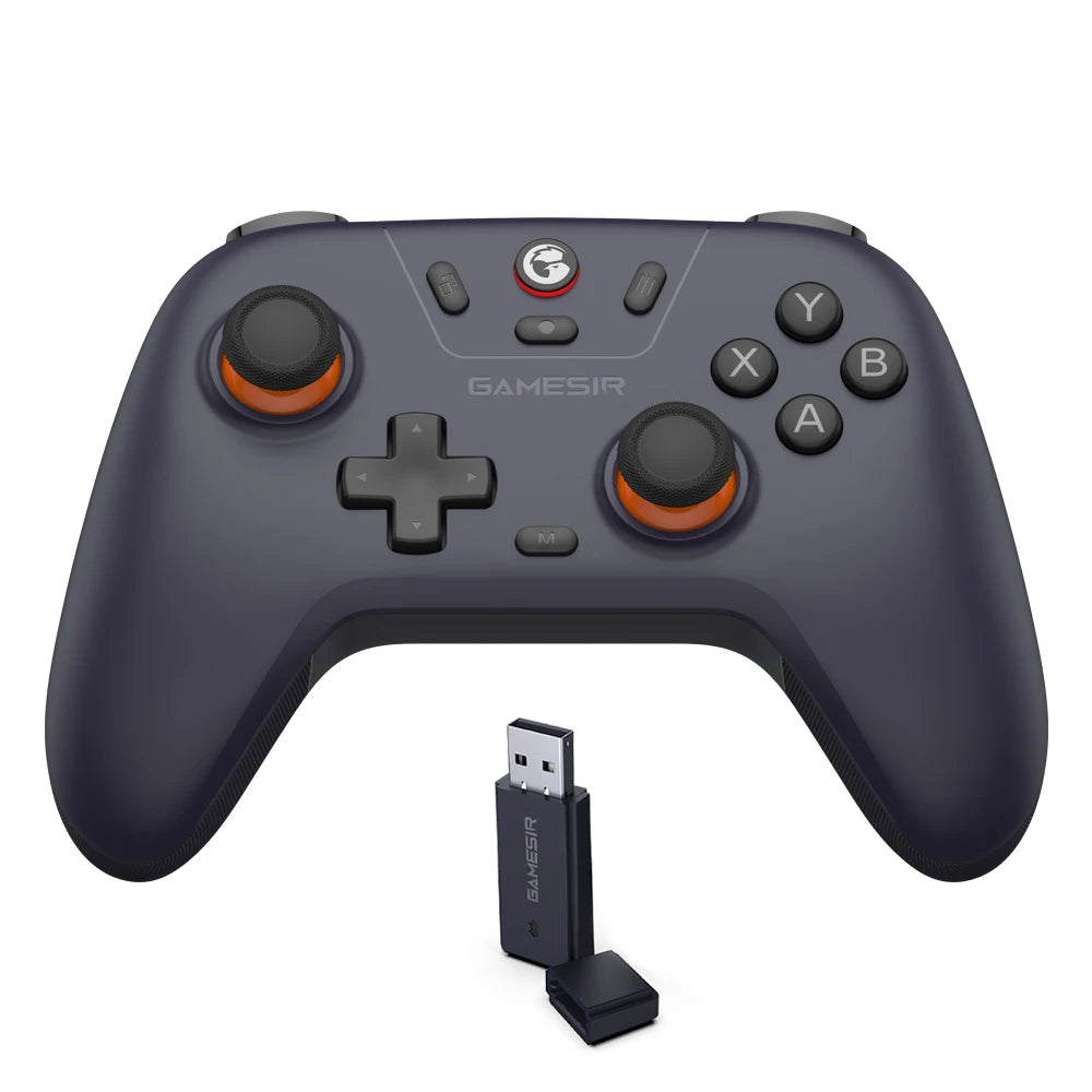 GameSir Nova Lite wireless Bluetooth gamepad controller for Switch, Android, iOS, PC, and Steam gaming - black