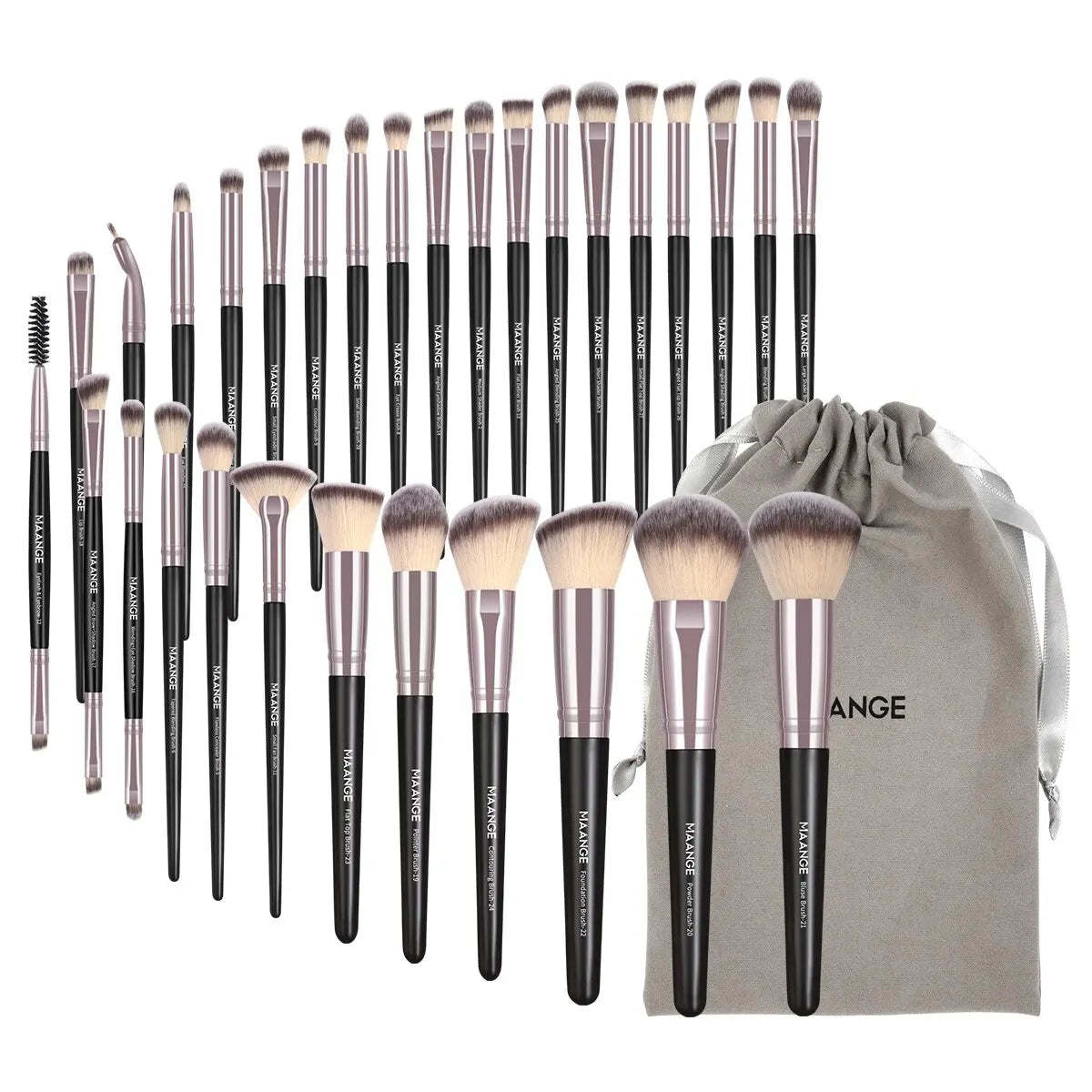 MAANGE 30pcs Professional Makeup Brush Set - 7