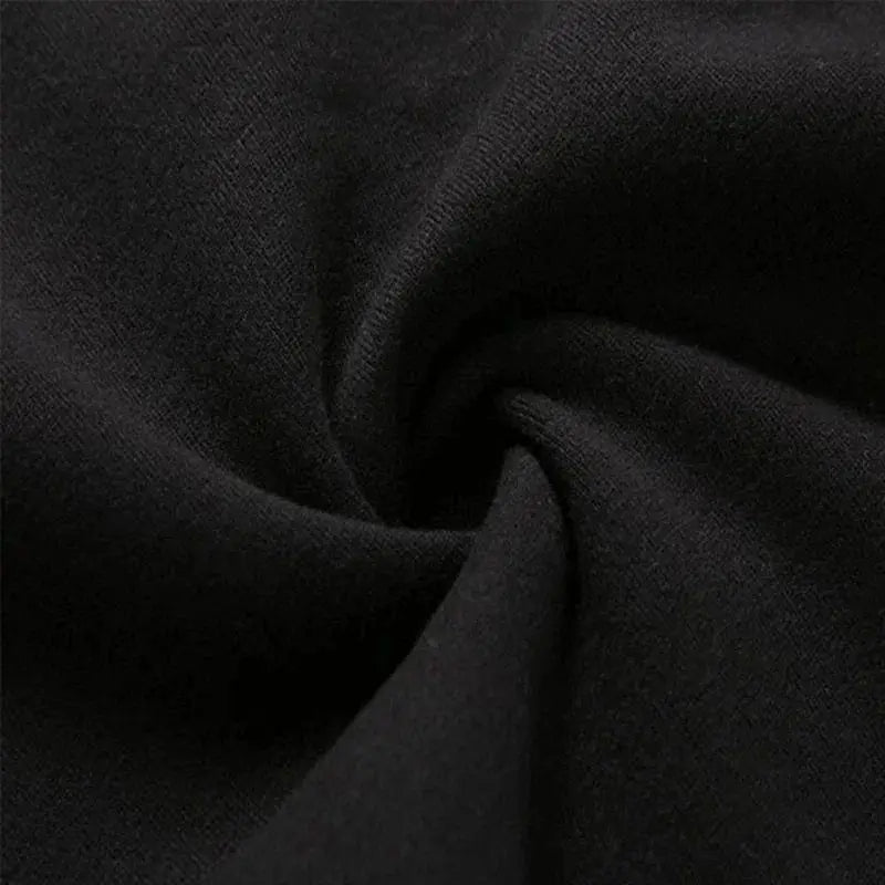 Close-up of dark gray fabric with visible texture