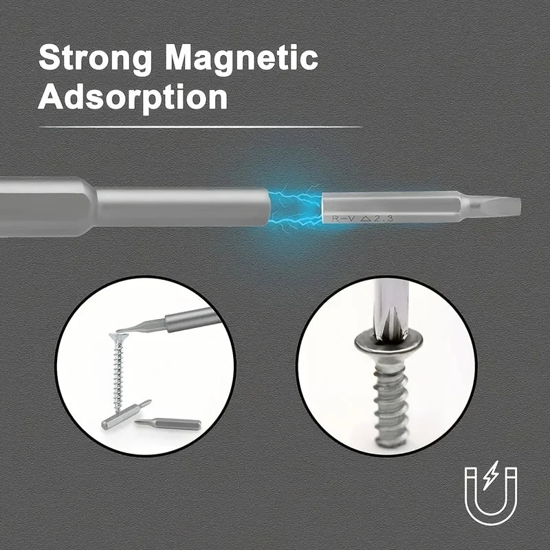 Magnetic Precision Screwdriver Set. - strong magnetic