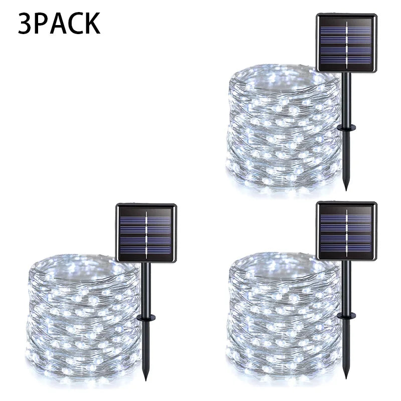 Extra-Long Solar String Lights Outdoor - 18