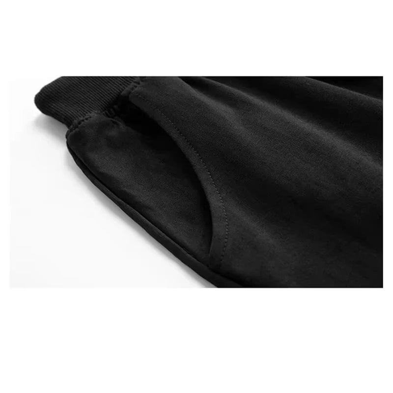 Moto men’s running sports shorts, high-quality summer soft cool knee-length pants, classic male gym fitness jogging shorts packet
