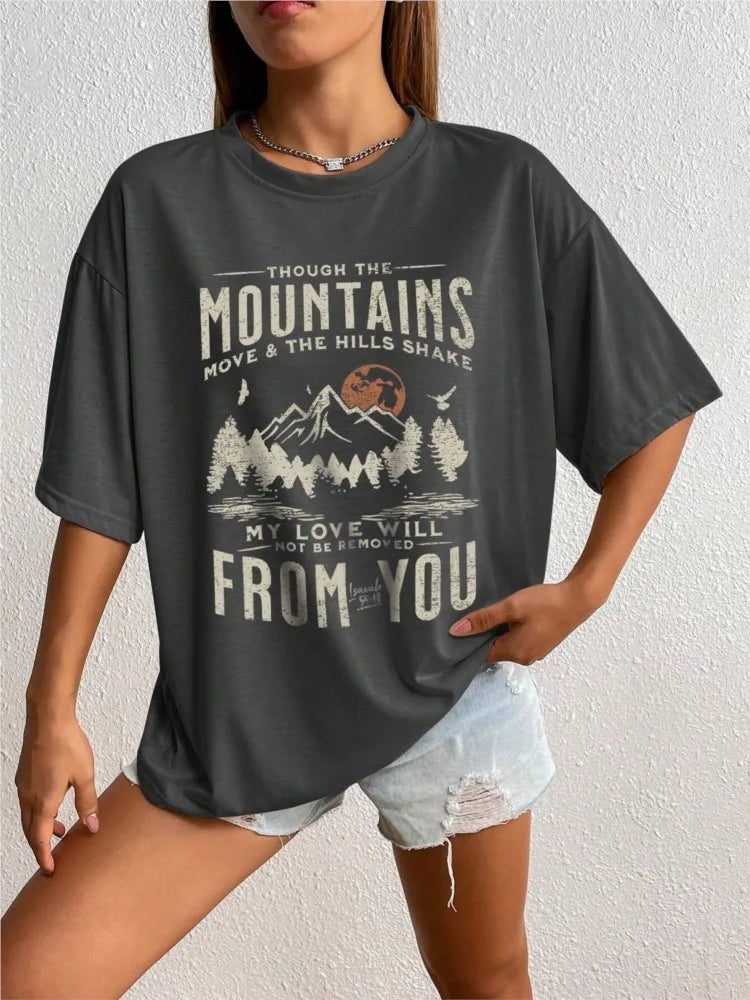 Women’s Mountain Sunset Tee