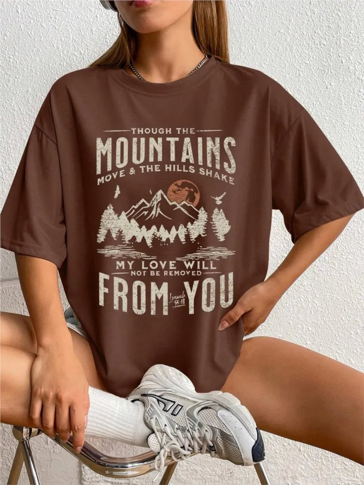Women’s Mountain Sunset Tee