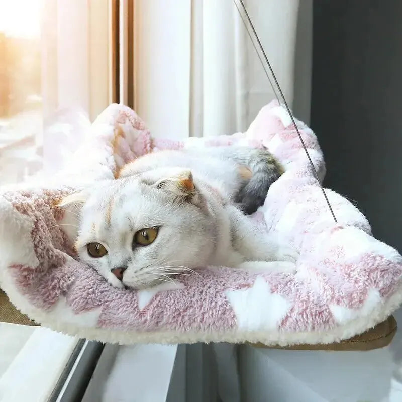 Cat Sunny Window Seat - pink