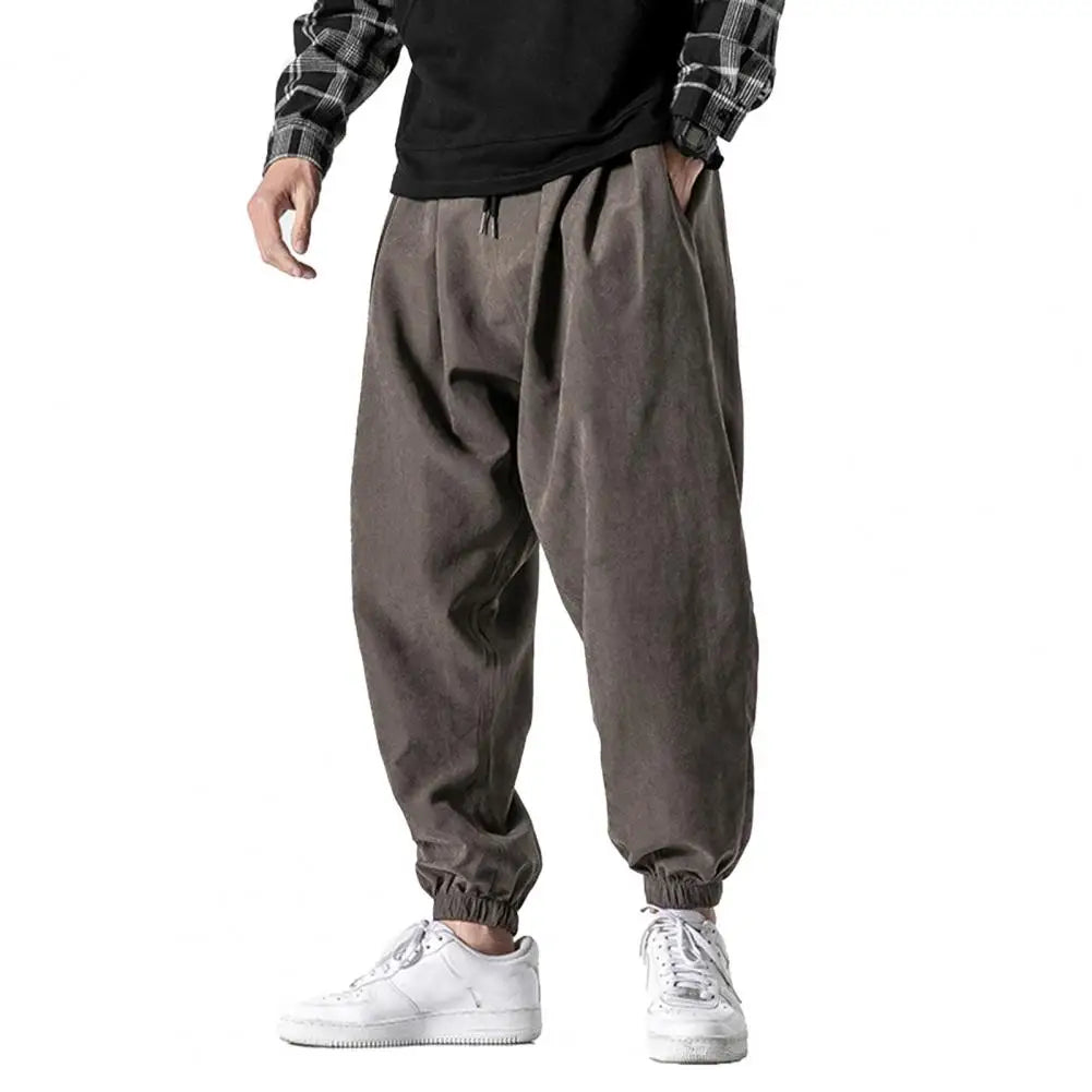 Men’s Harem Joggers – Drop-Crotch Streetwear