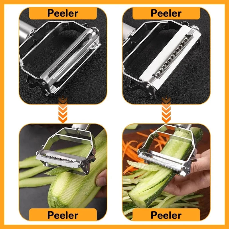 Kitchen Vegetable Peeler Stainless Steel - 06