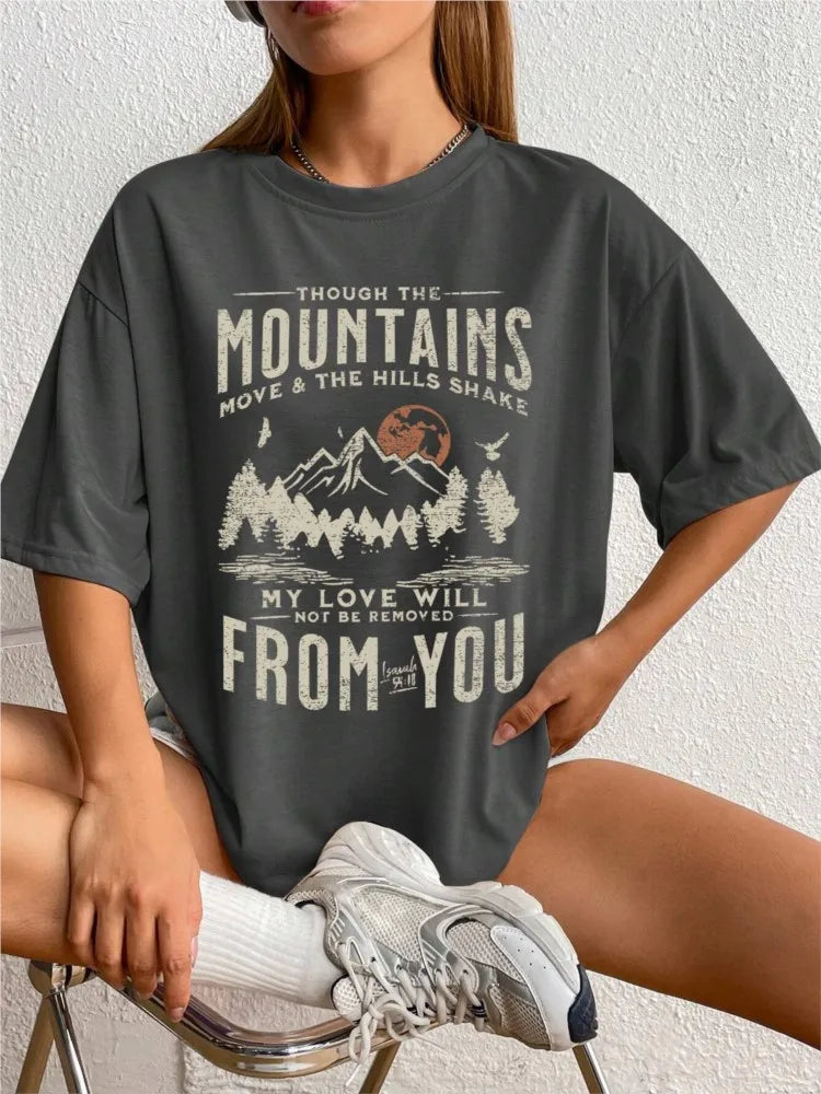 Women’s Mountain Sunset Tee