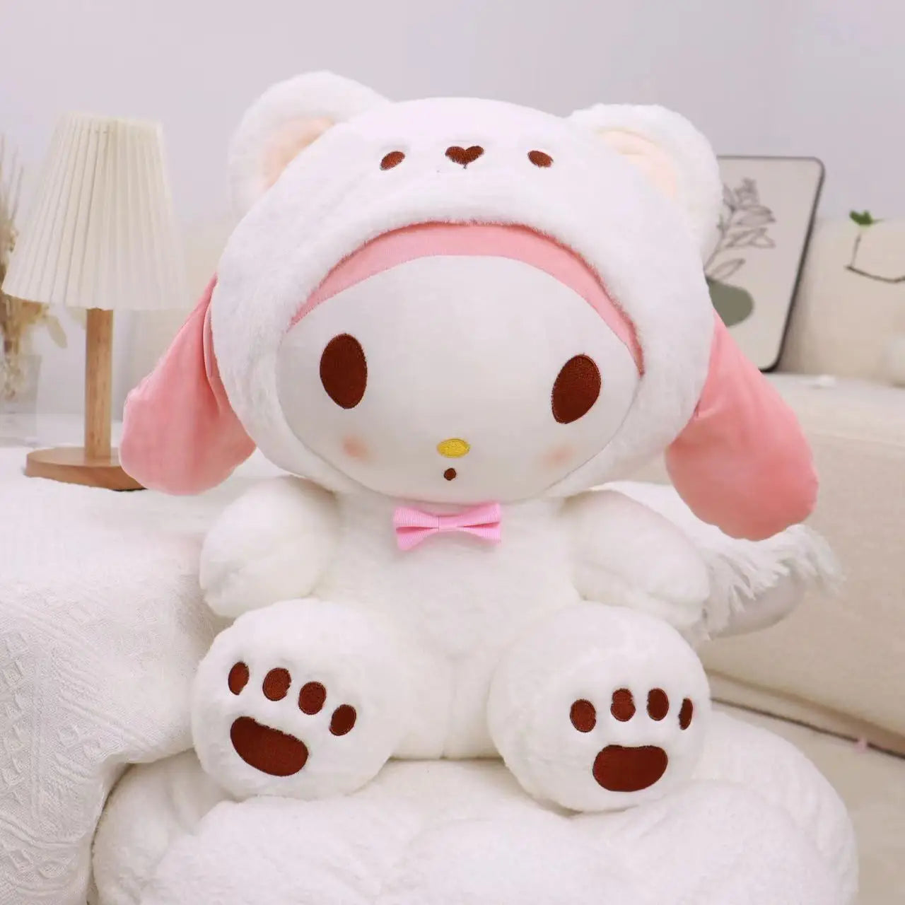 Yugui Dog Plush Toy - pink