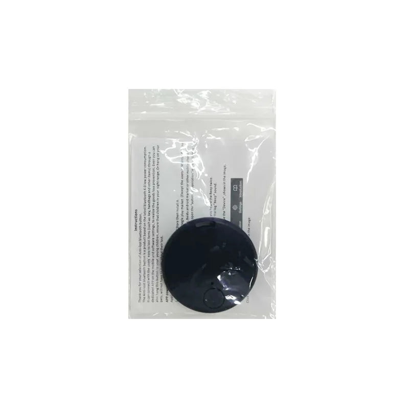 Mini GPS Mobile Bluetooth 5.0 Tracker Anti-Lost Device for Pets Kids Bags Wallet Black