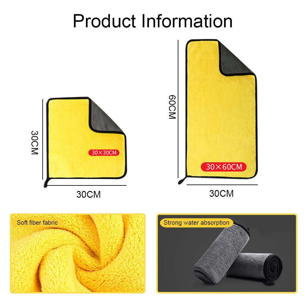 Microfiber Wash Towel - information