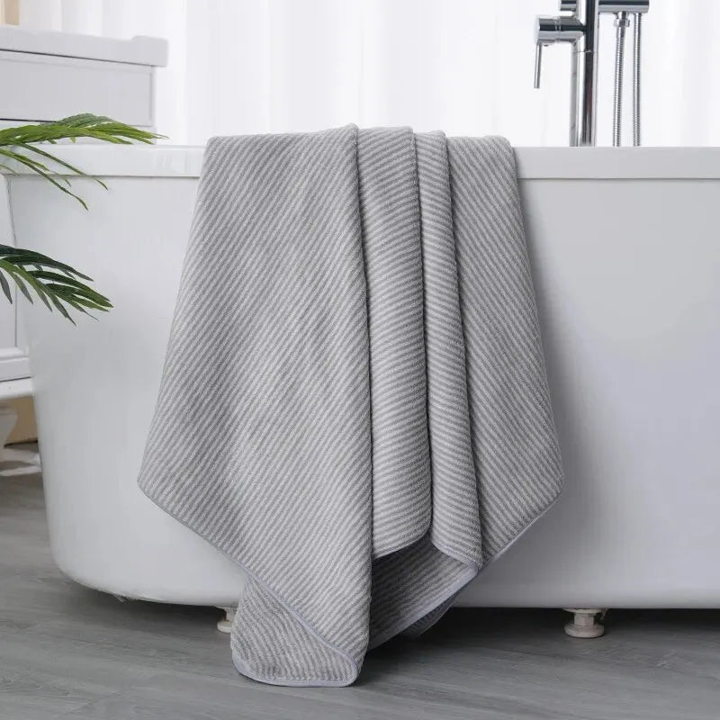 The Body Microfiber Towel. - grey-2