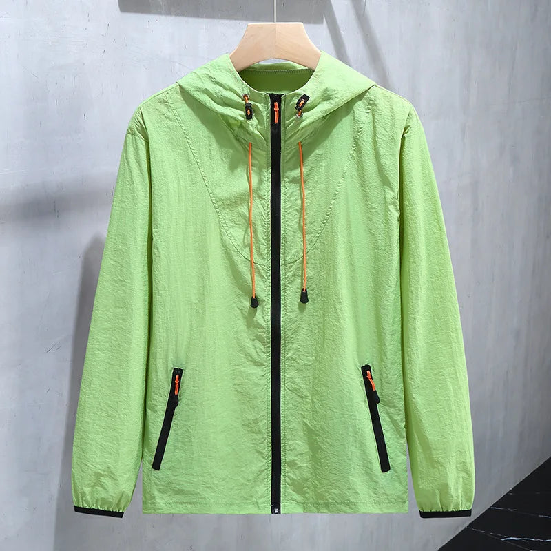 Thin Jacket Summer Outdoor - GREEN