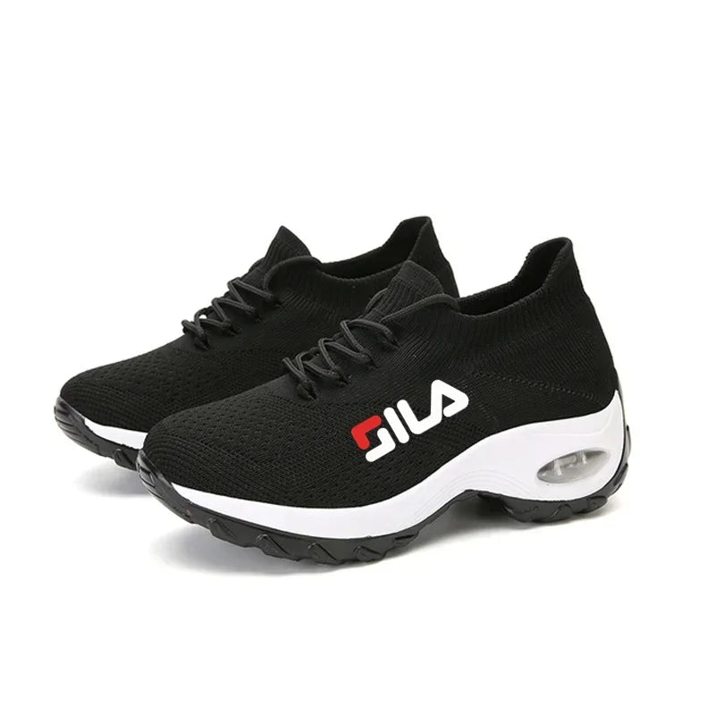 Women Tennis Shoes Breathable. -black 6