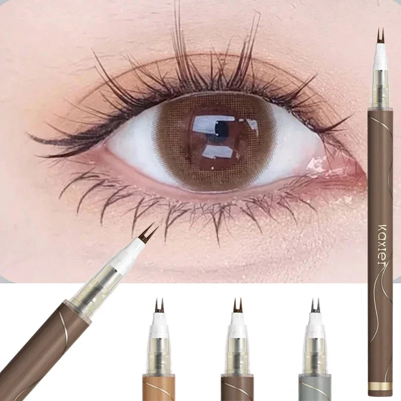 Eyeliner pen with close-up of eye and additional pens displayed.