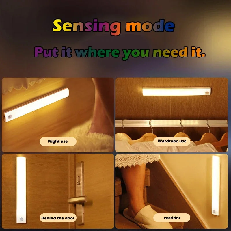 LED Motion Sensor Light Wireless - sensing mode