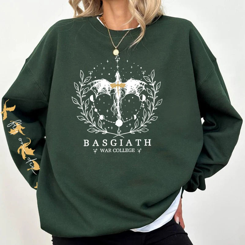 Fourth Wing Sweatshirt Women - green0.