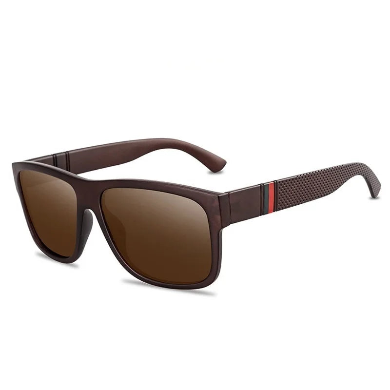 Oversized polarized UV400 sunglasses with big square frames for men and women -5