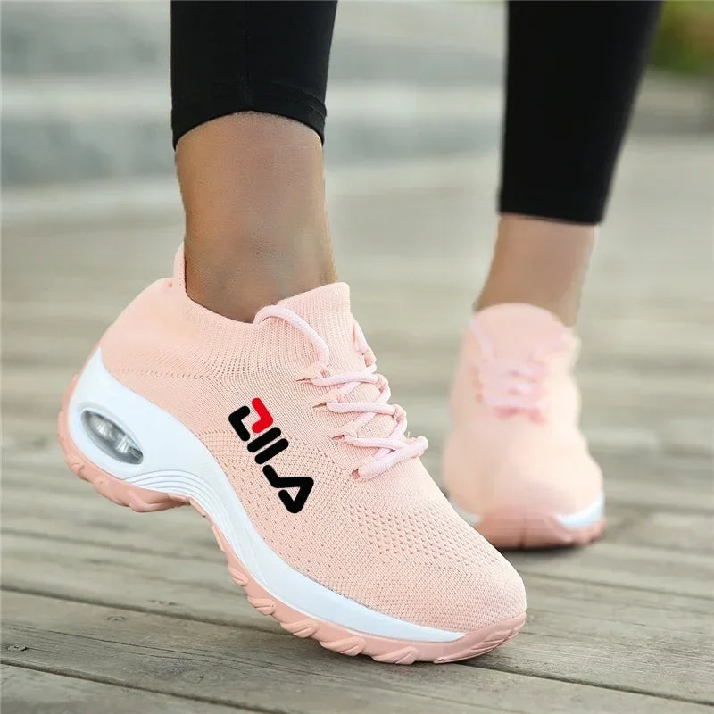 Women Tennis Shoes Breathable. -pink 5