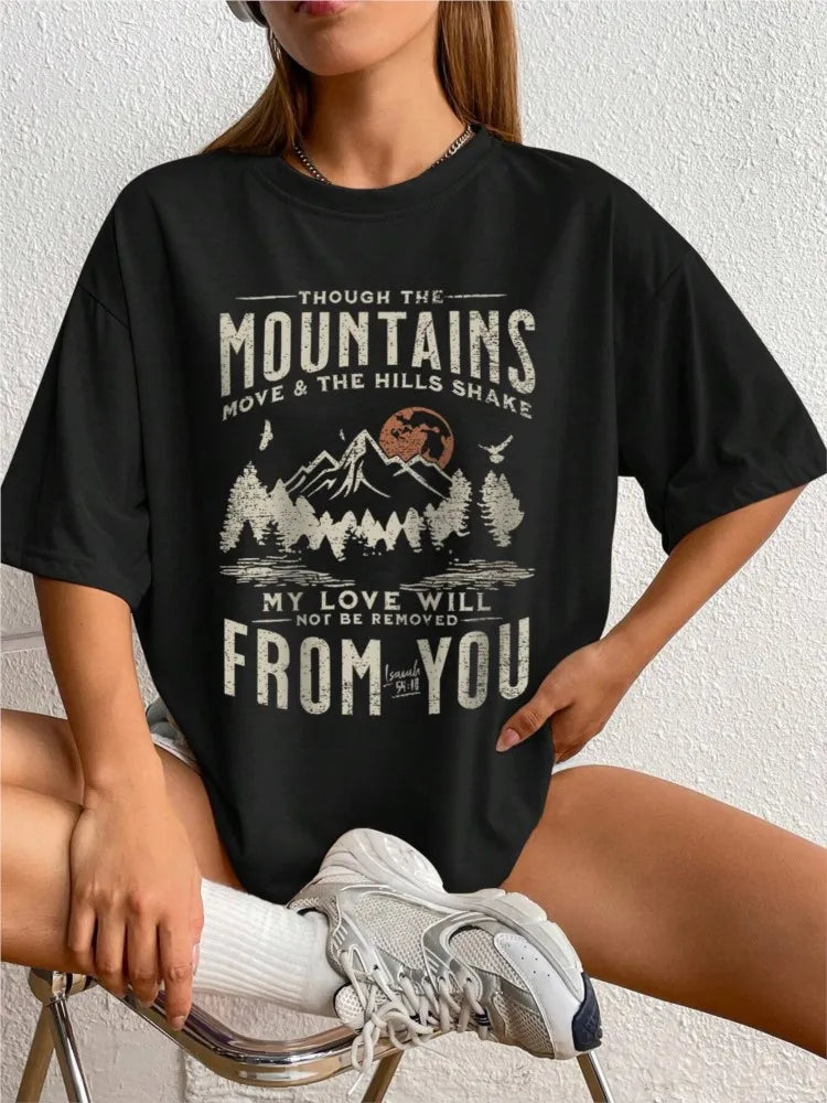 Women’s Mountain Sunset Tee