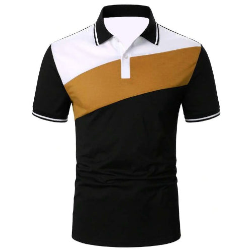 Men’s Color-Block Polo Shirt - 6