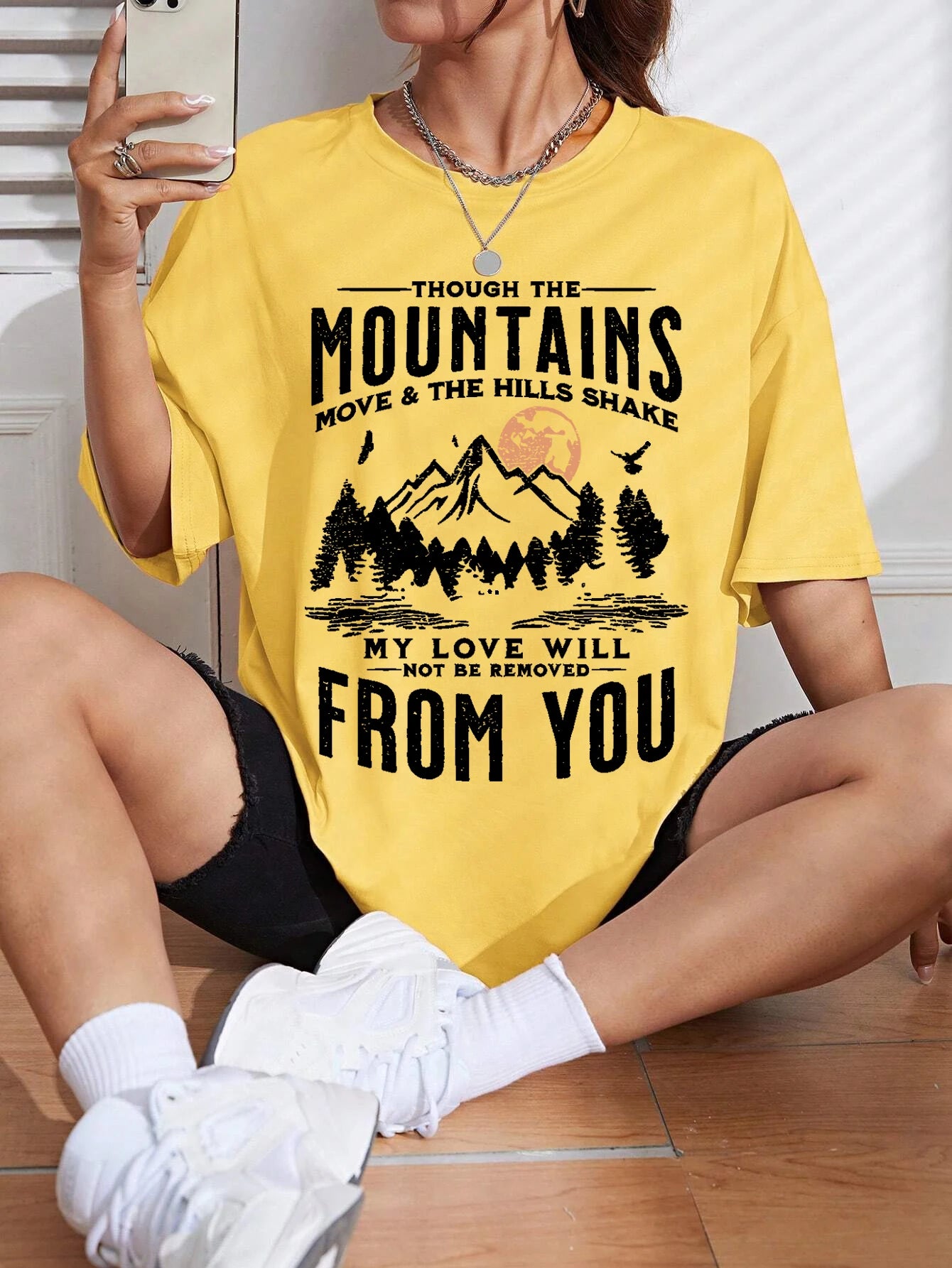 Women’s Mountain Sunset Tee