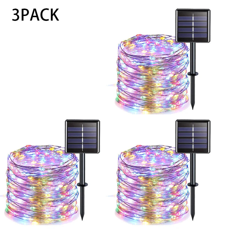 4Extra-Long Solar String Lights Outdoor - 17