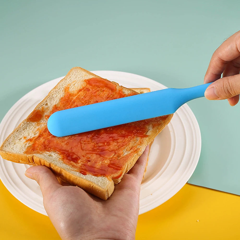 Small all-in-one Macarone Silicone Long Spatula - 3