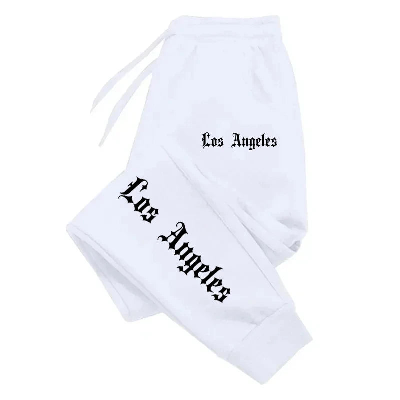 Women's Joggers for Running -white black