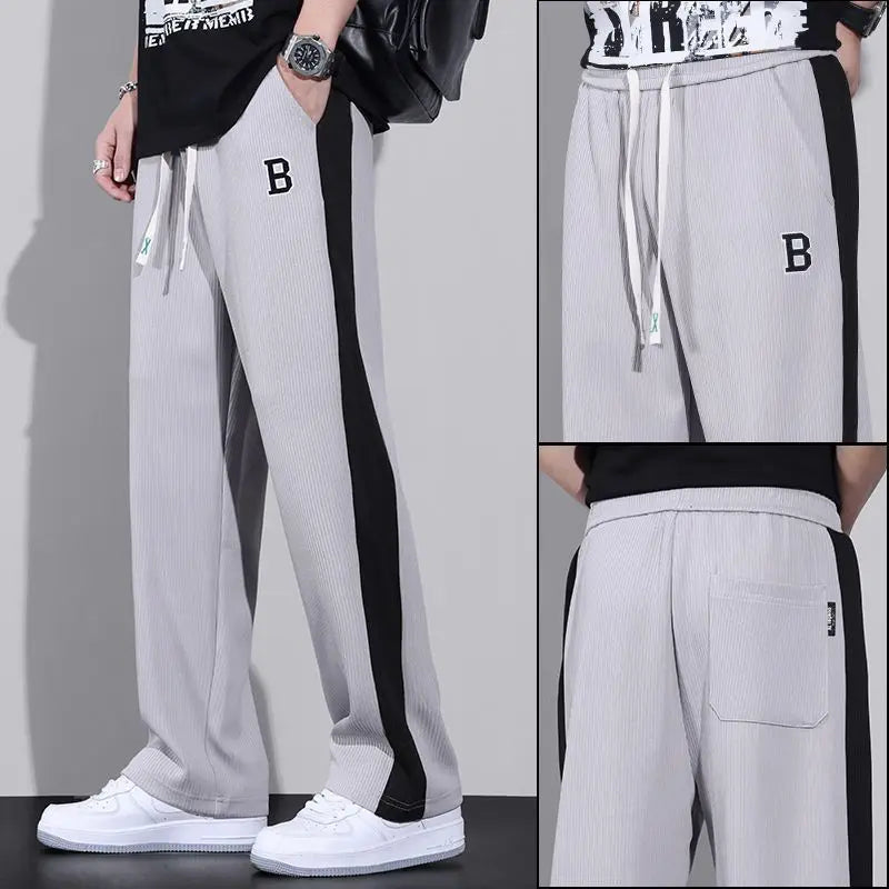Fashion Men Oversize Sweatpants - Light grey