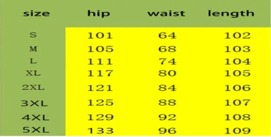 Fashion women’s baggy joggers pants, casual chic straight cargo pants, elastic high waist oversized trousers for commuting size chart