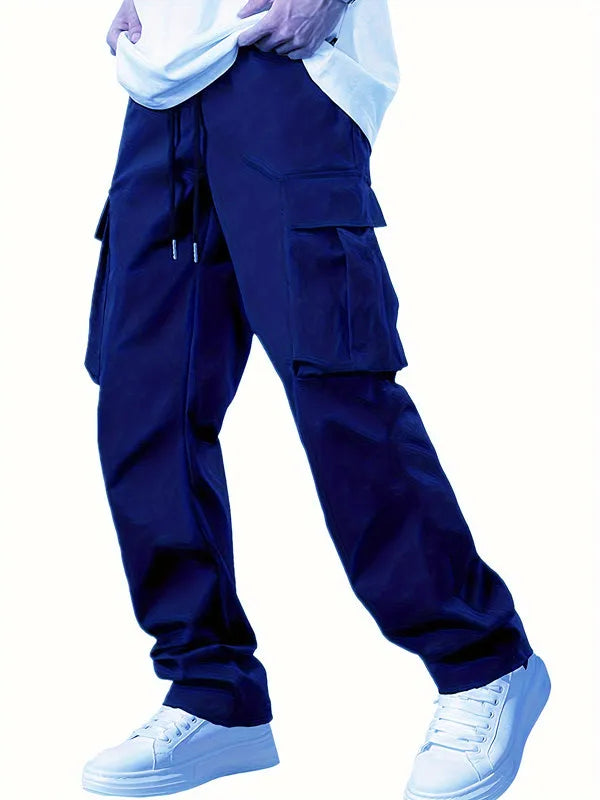 Men’s Casual Workwear Pants - blue