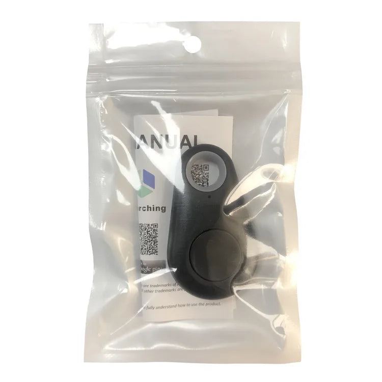 Mini GPS Mobile Bluetooth 5.0 Tracker Anti-Lost Device for Pets Kids Bags Wallet black