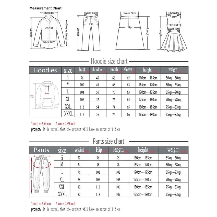 Men’s Autumn Jogging Set – Street Sportswear
