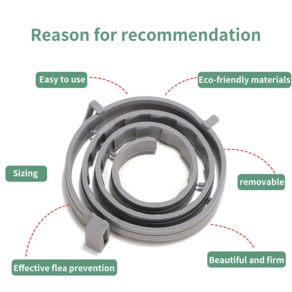 Dogs and Cats Anti Flea And Ticks Collar 8Month Protection Retractable For Puppies Cats and Large Dogs Accessories