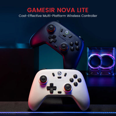 GameSir Nova Lite wireless Bluetooth gamepad controller for Switch, Android, iOS, PC, and Steam gaming - nova lite