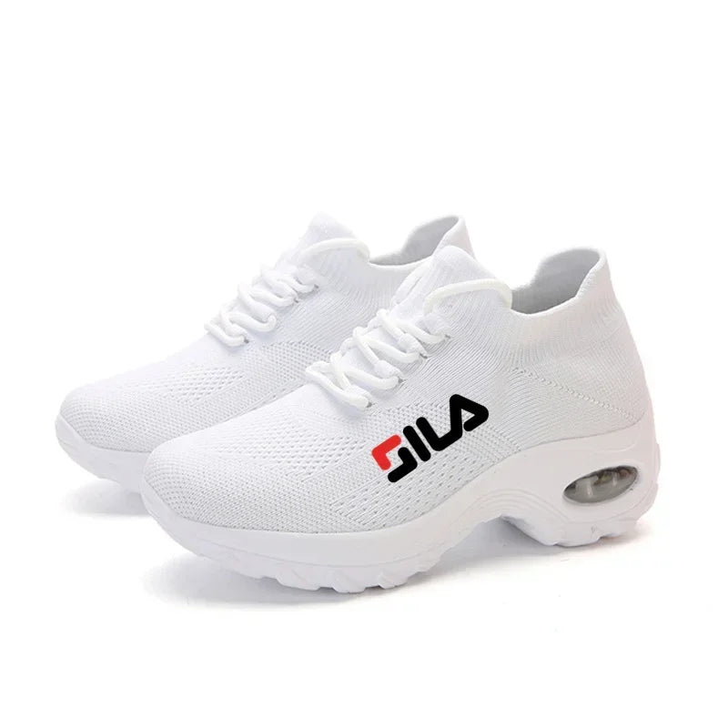 Women Tennis Shoes Breathable. -white 6