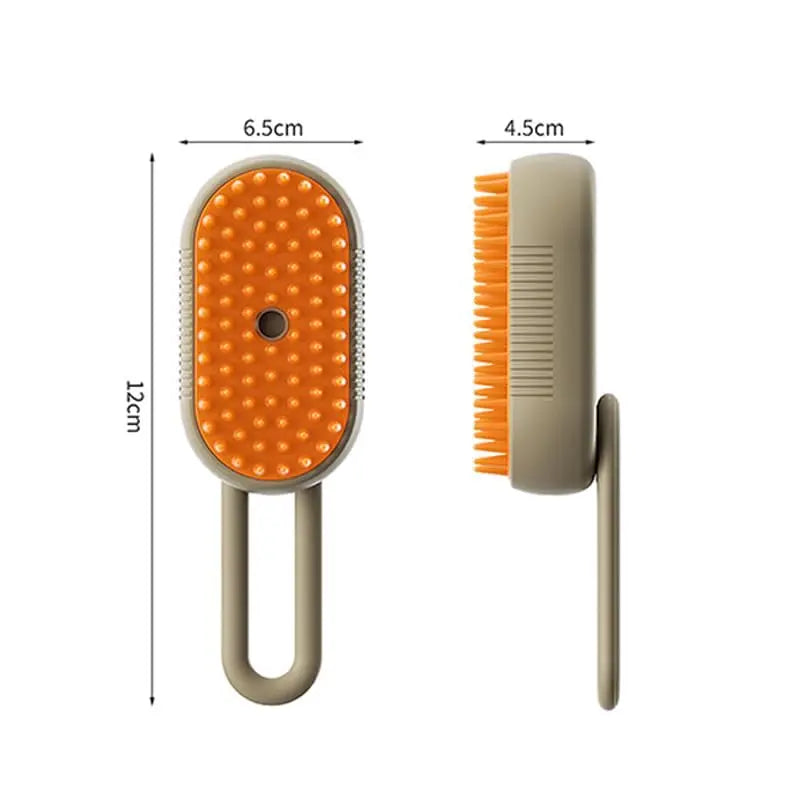 Dog Brush Electric Spray. - beige onrange