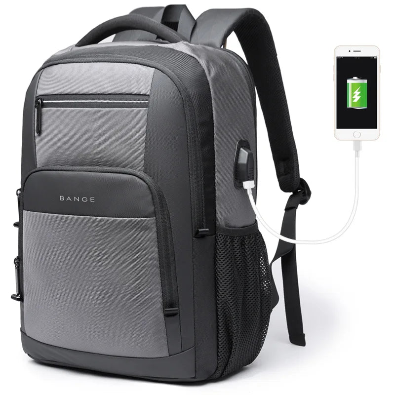 Men's Designer School Bags -gray