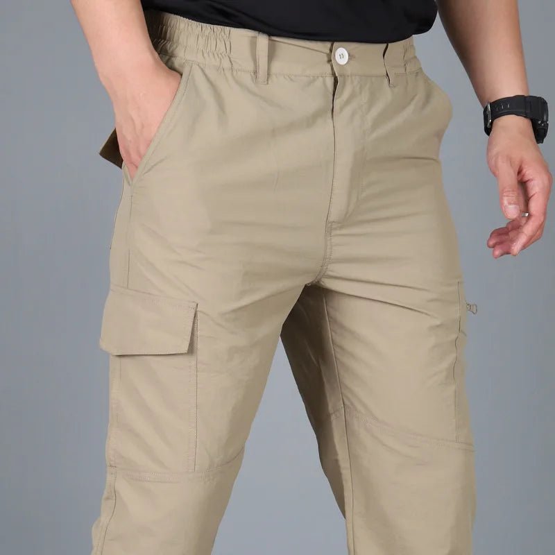 Men Pants Streetwear Jogger - 5. Khaki