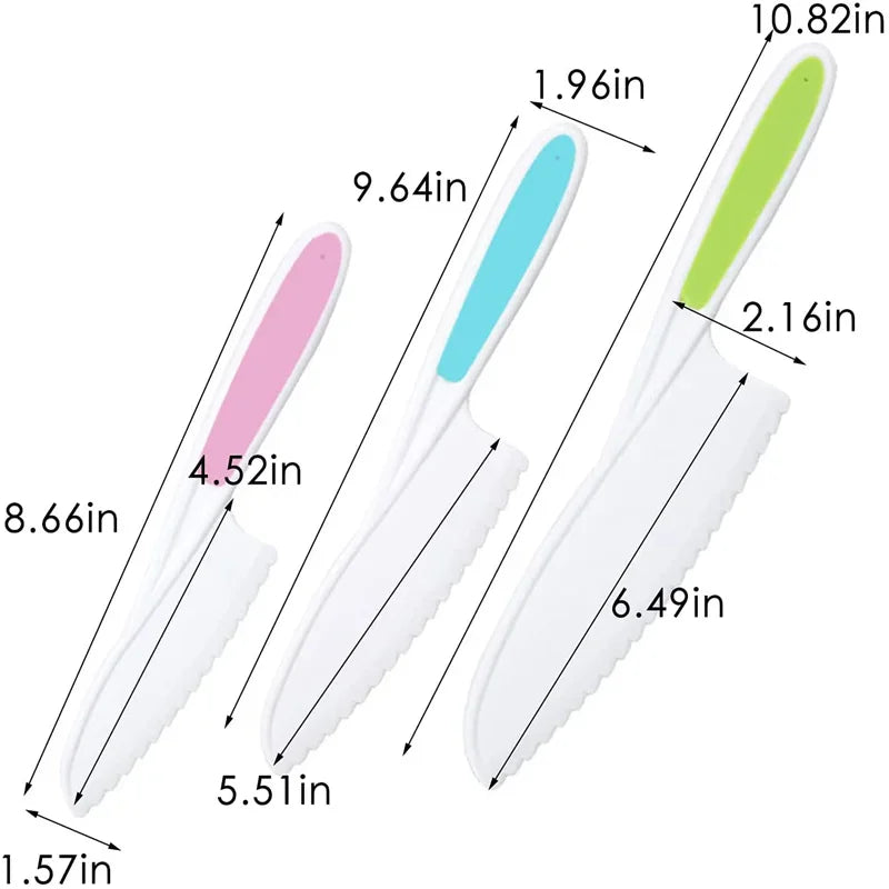 Nylon Kitchen Baking Knife Set - 7