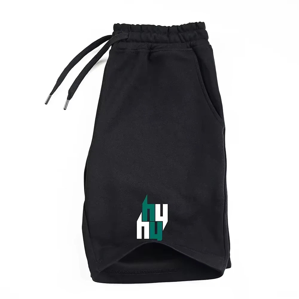 Moto men’s summer cotton shorts, sweat-absorbing loose comfortable running casual fashion brand Yelir World shorts 5