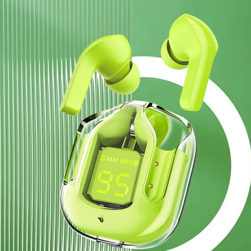 Wireless Bluetooth Earbud Noise Canceling  - green-01