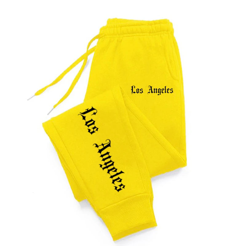 Women's Joggers for Running -yellow black