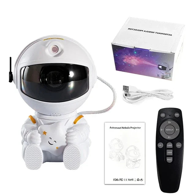 Galaxy Star Astronaut Projector LED Night Light -7
